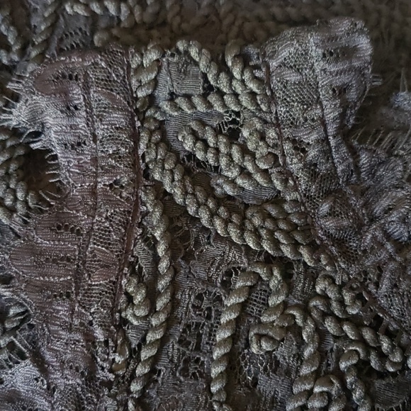Rope Eyelash Lace Dress - Picture 6 of 7